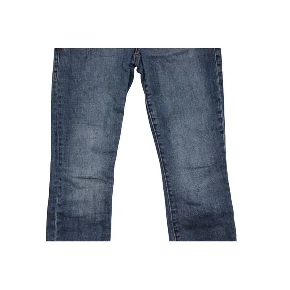 Cabi Jeans Size 4 Mia Button Fly Skinny Stretch Distressed Denim Boho #5694 - Picture 3 of 13